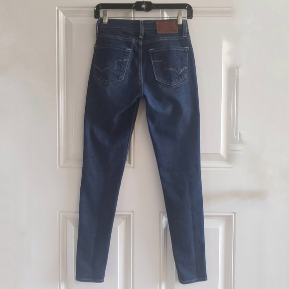 COPY - BIG STAR 1974 Avalon High Rise Skinny Dark Wash Womens Jeans SZ 25 x L28… - Picture 2 of 15